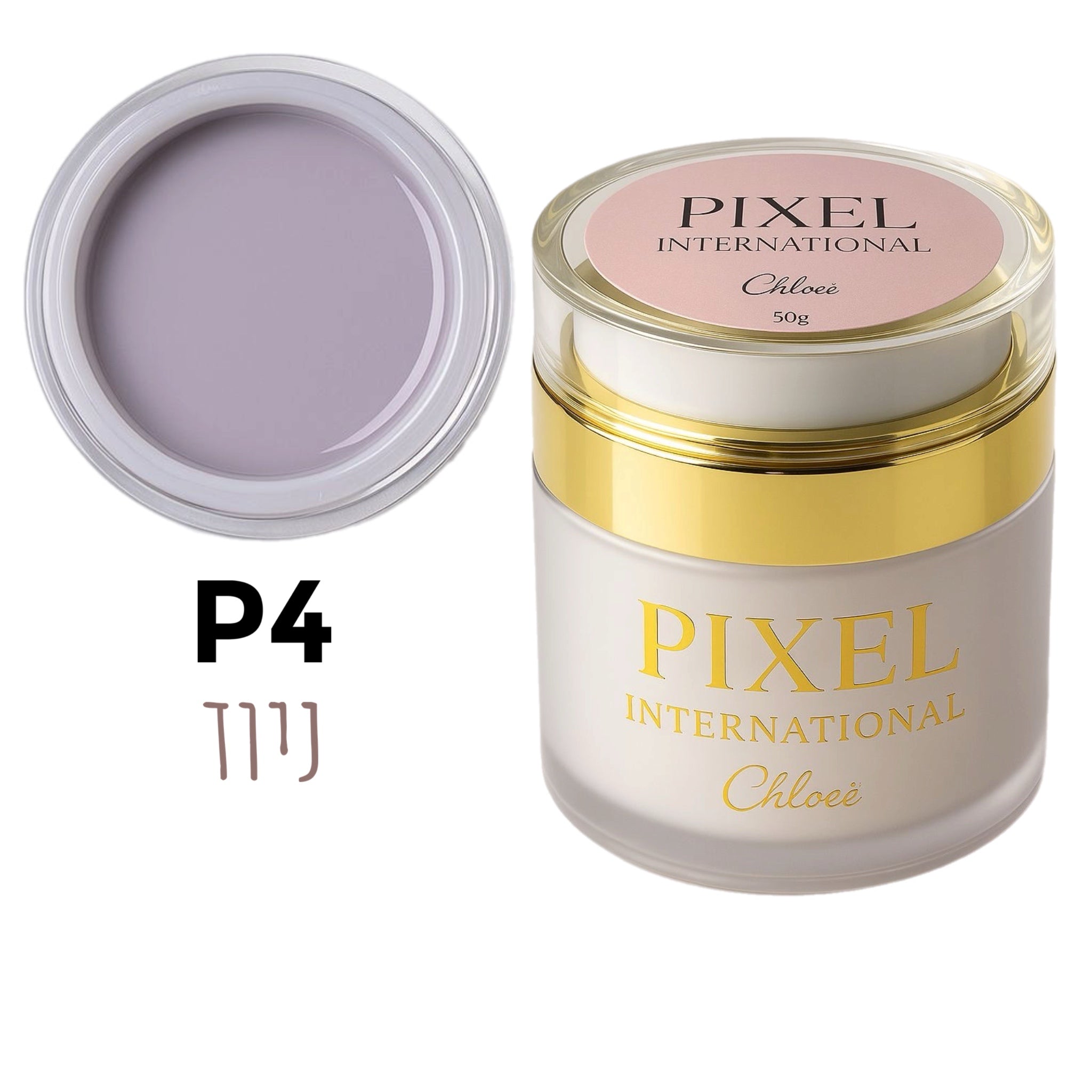 פיקסל ג׳ל בניה קלואי בצנצנת 50גרם (צבעים לבחירה)