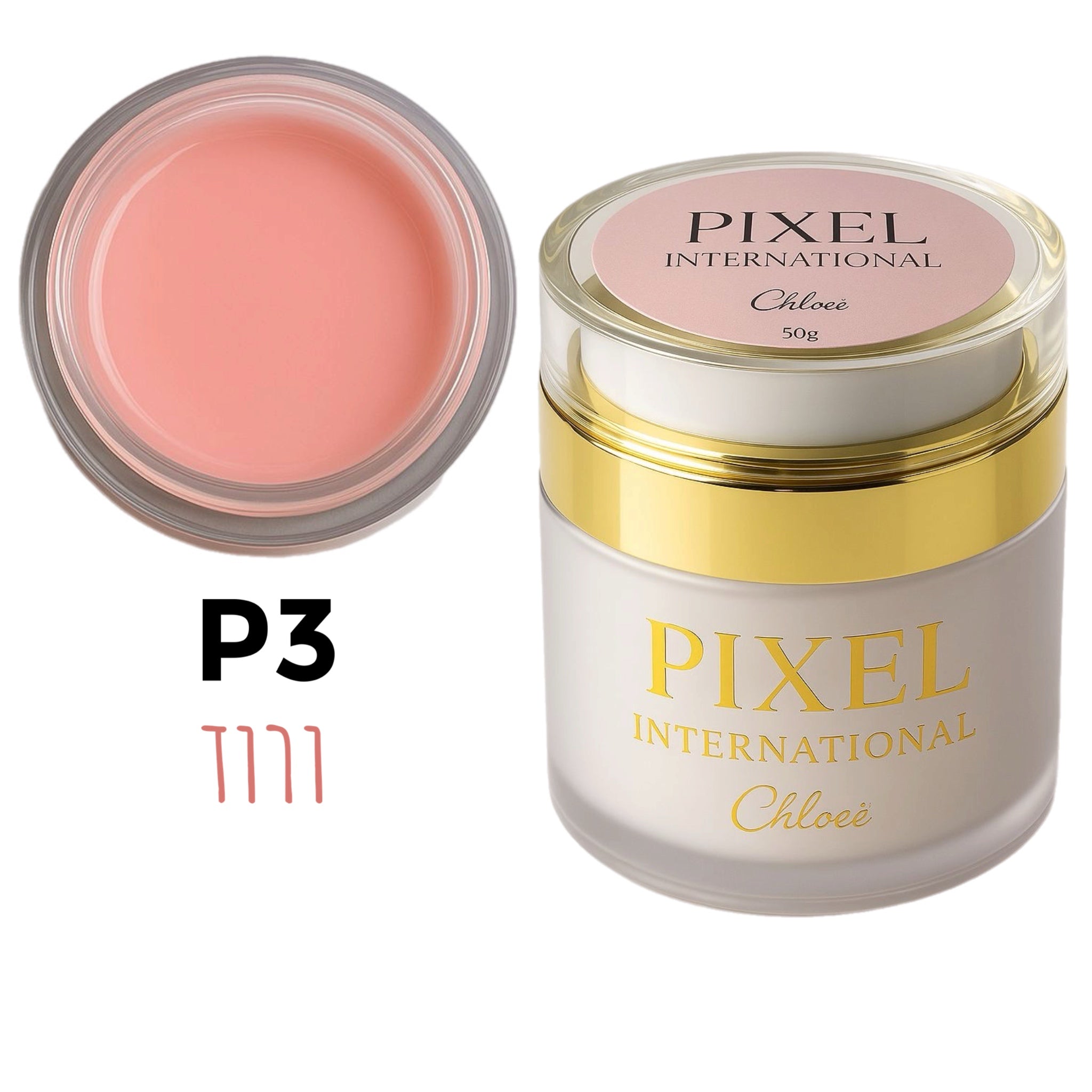 פיקסל ג׳ל בניה קלואי בצנצנת 50גרם (צבעים לבחירה)