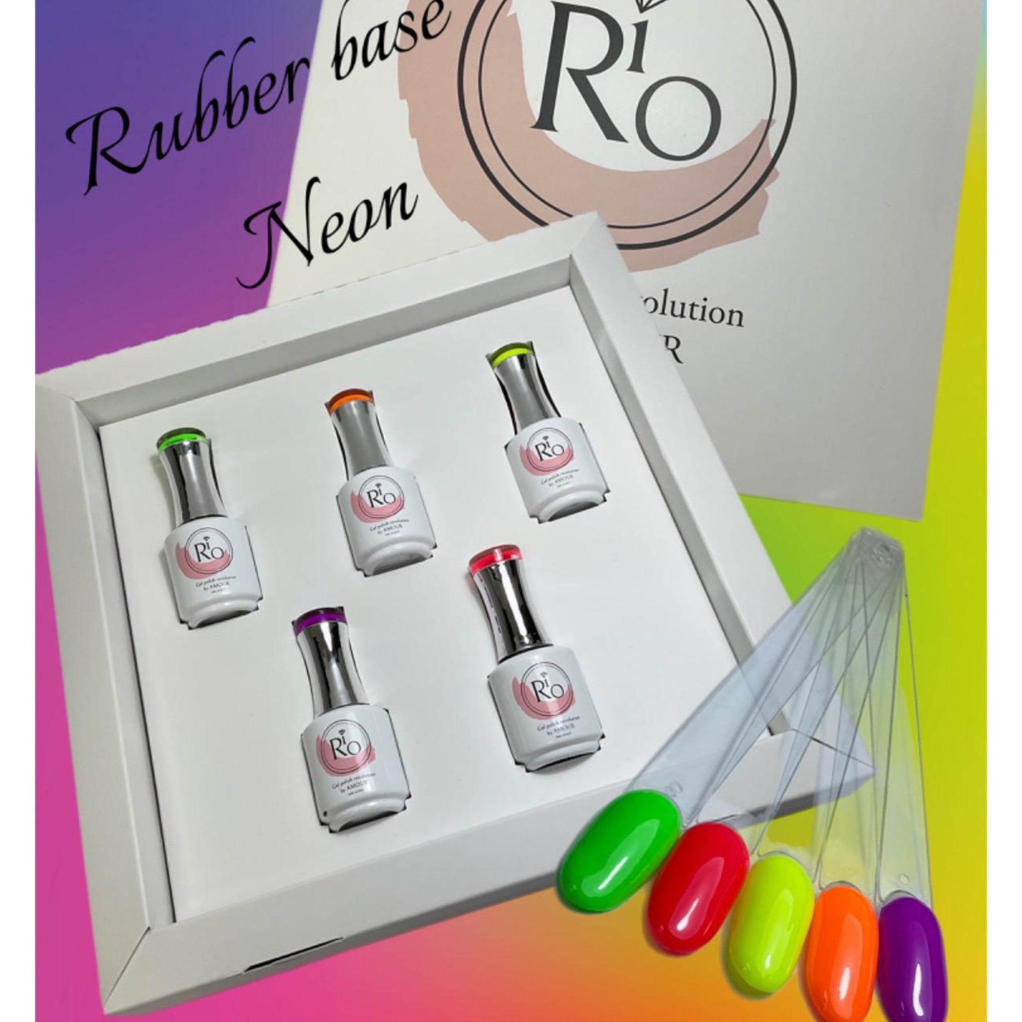 ערכת ראבר בייס ניאון - ריו