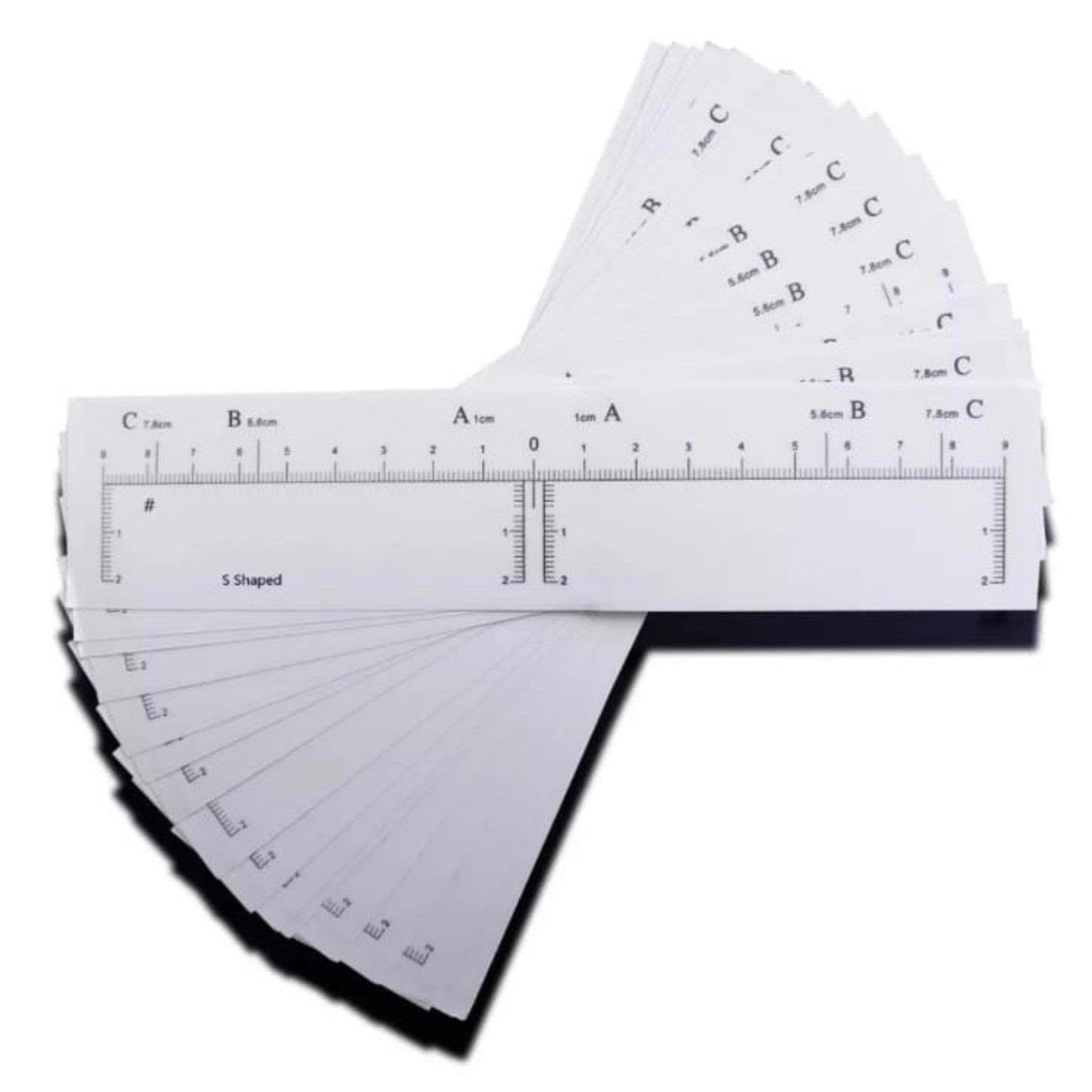 מדבקות תבנית לאיפור קבוע 10 י״ח