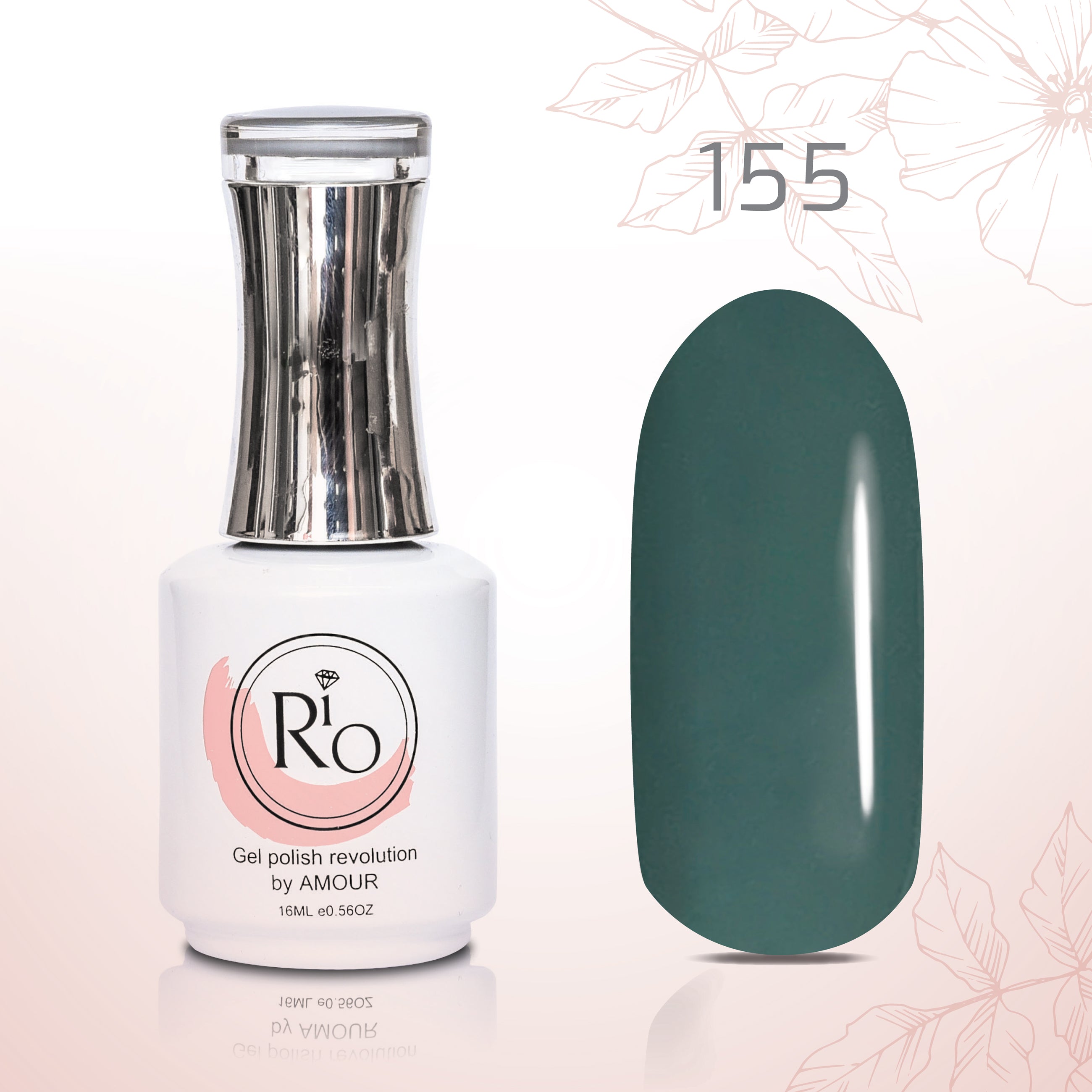 לק ג'ל ריו מס 155