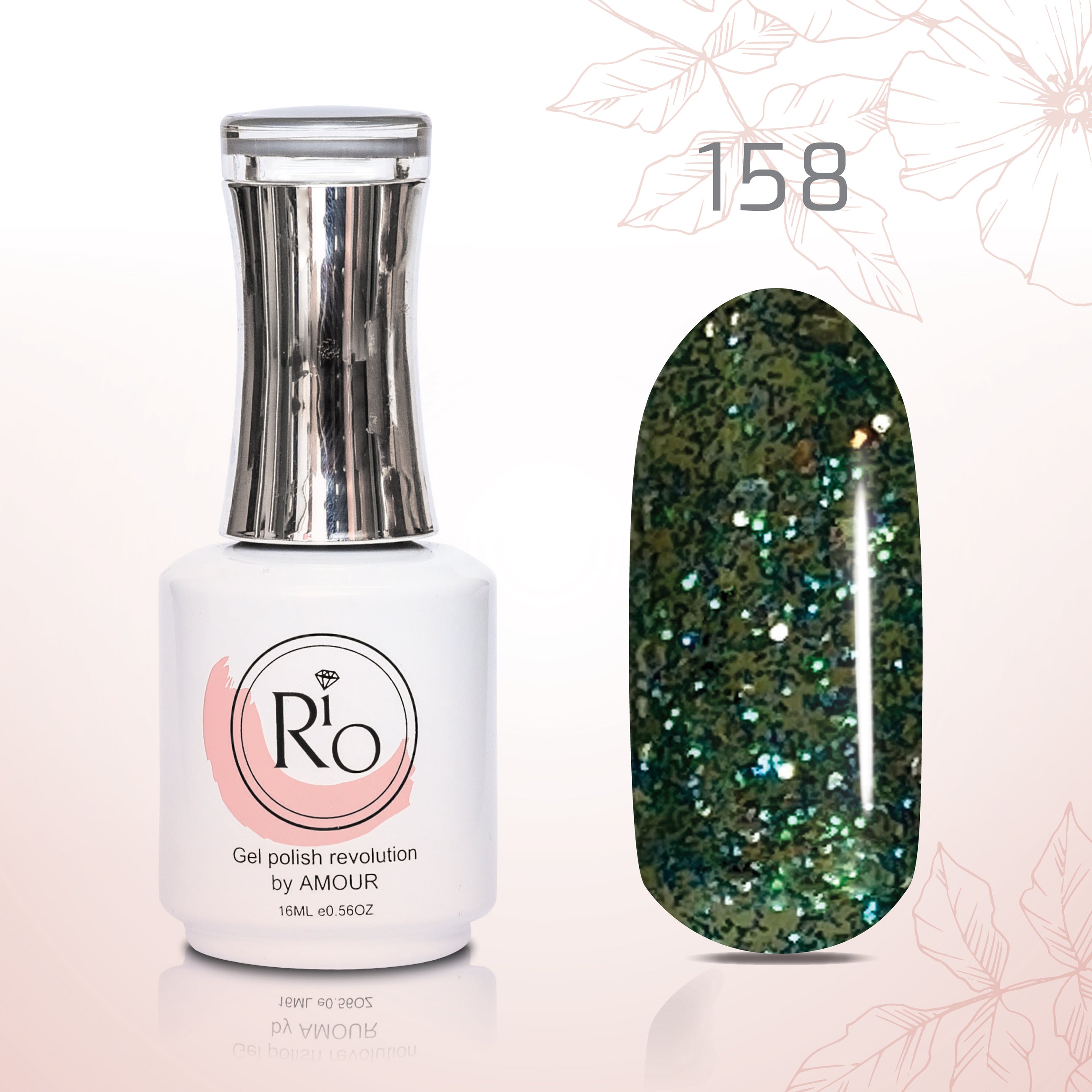 לק ג'ל ריו מס 158