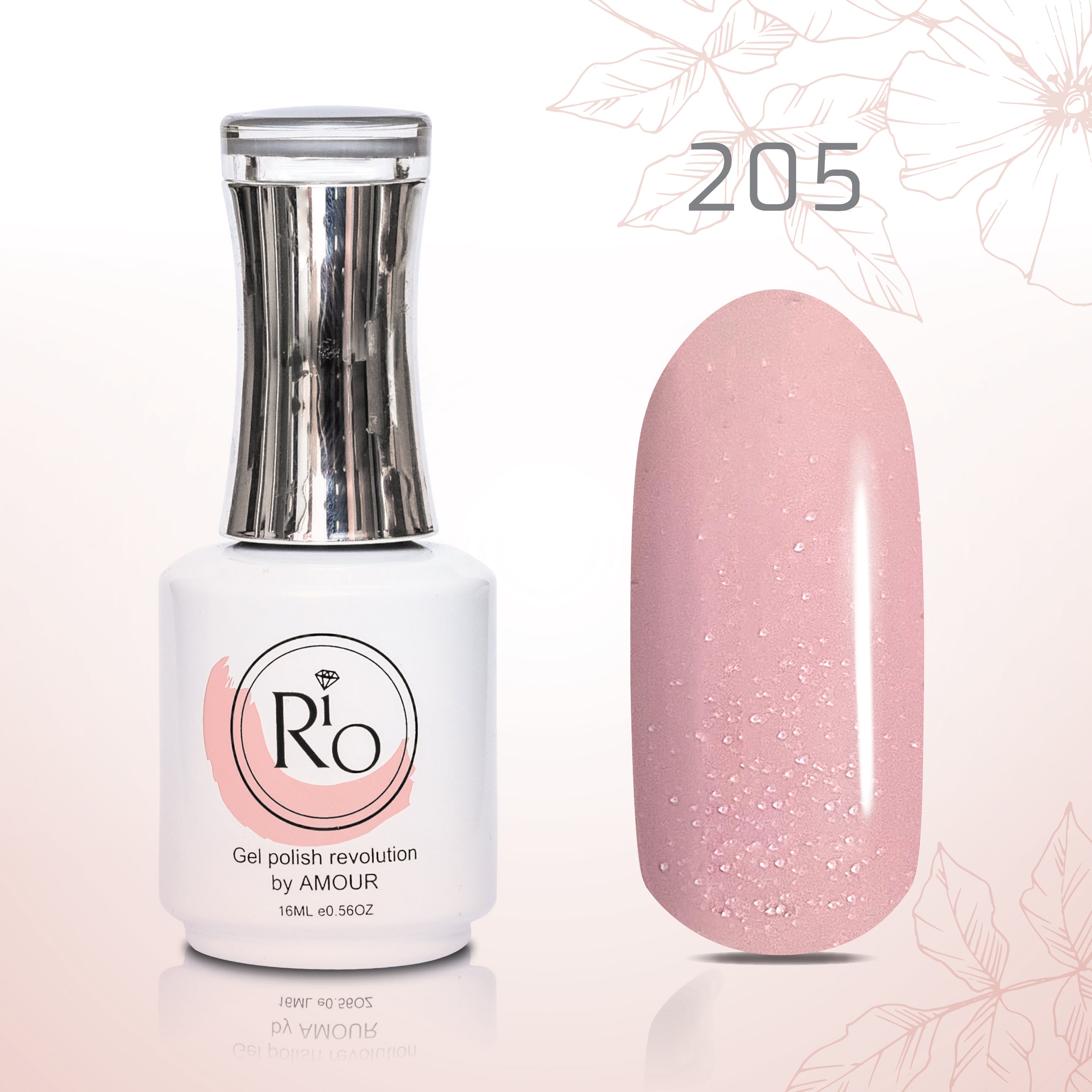 לק ג'ל ריו מס 205