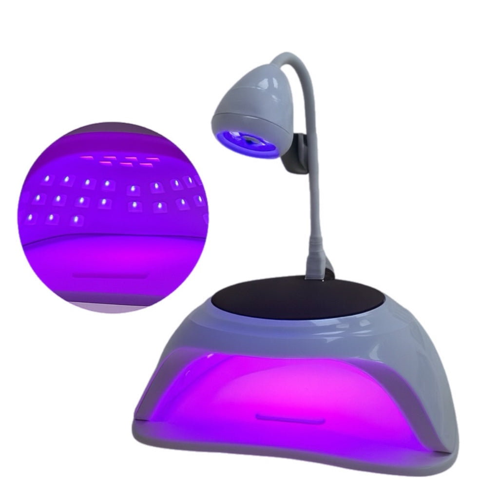מנורת ייבוש משולבת סאן UV/LED